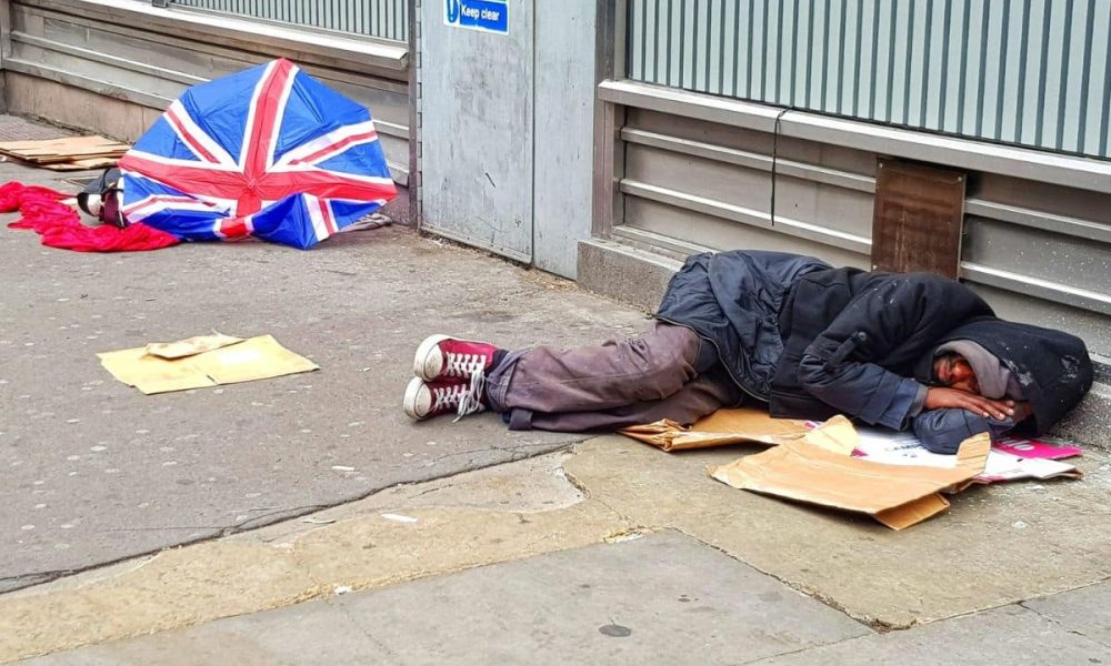 Homeless man sleeping on trains demonised by BBC