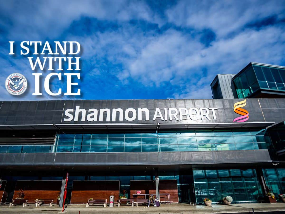 ICE crimes enabled by Irish government at Shannon Airport