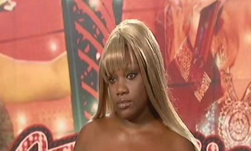 American Idol's Rhonetta Johnson looks disheveled in mugshot after arrest for prostitution 20 years after stint on show