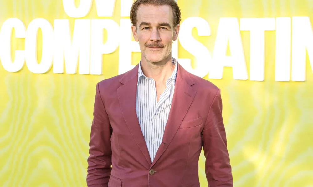 James Van Der Beek on the red carpet