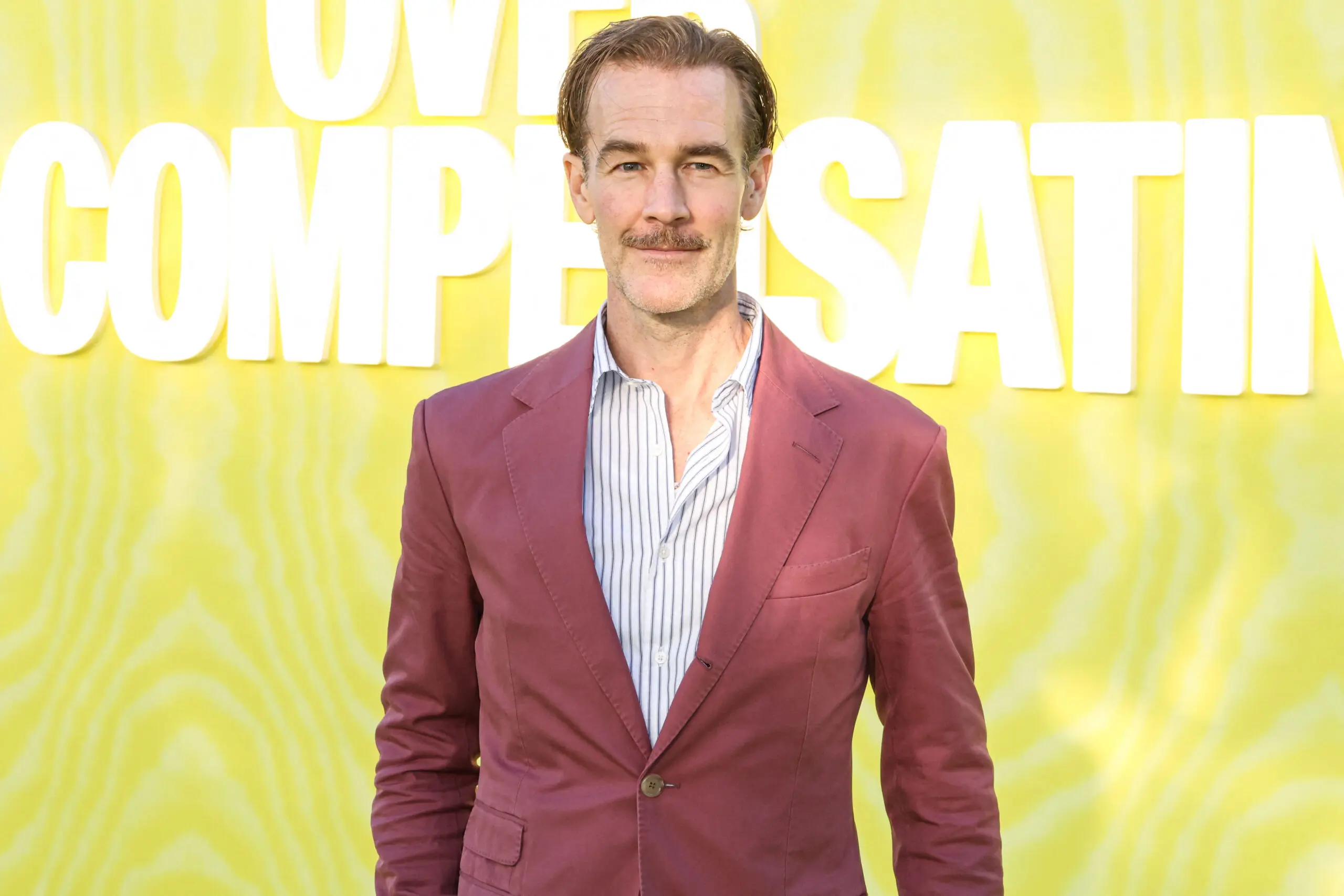 James Van Der Beek on the red carpet