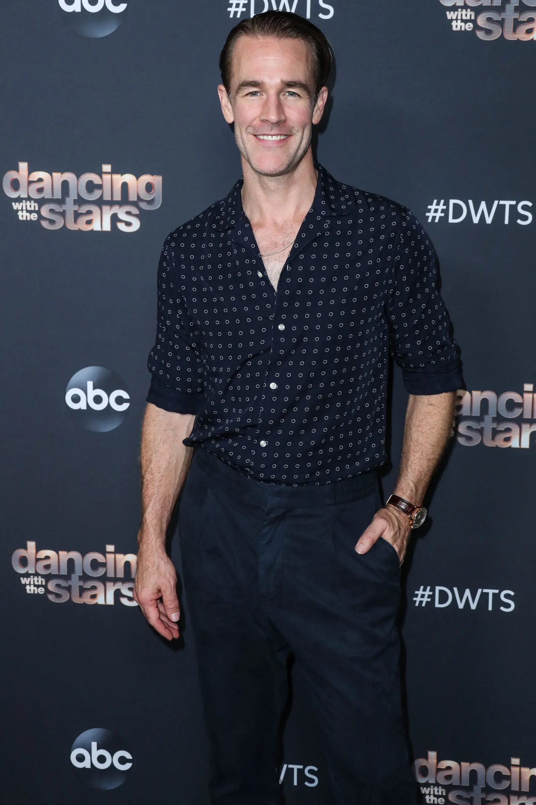 James Van Der Beek on the red carpet