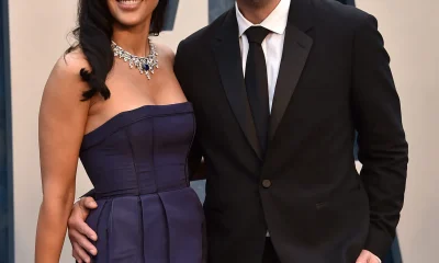 Jessica Alba, Cash Warren at the 2023 Vanity Fair Oscar Party