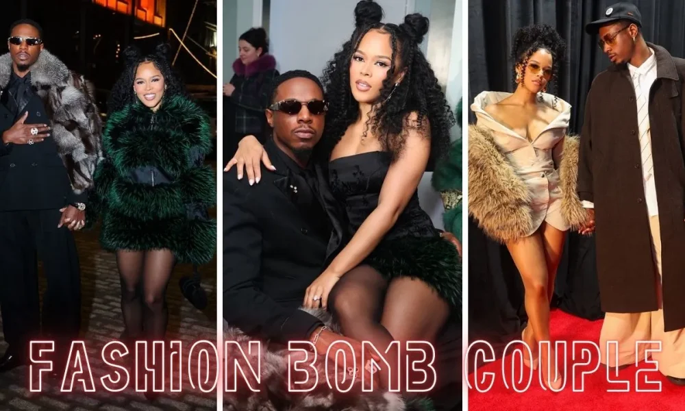 Joey Bada And Serayah Serve Winter Romance At New York Fashion Week Feat