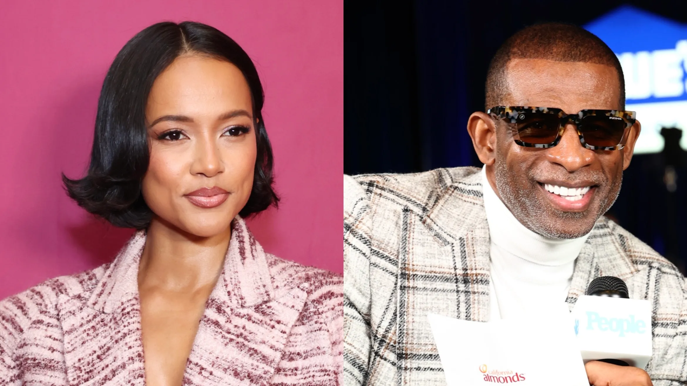 Karrueche Tran Shared A Glimpse Of Her & Deion Sanders' V-Day Date & Internet Users Can't Stop Crackin' Up At One Thing (WATCH)