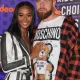 Kayla Nicole and Travis Kelce at the 2018 Kids' Choice Sports Awards - Los Angeles