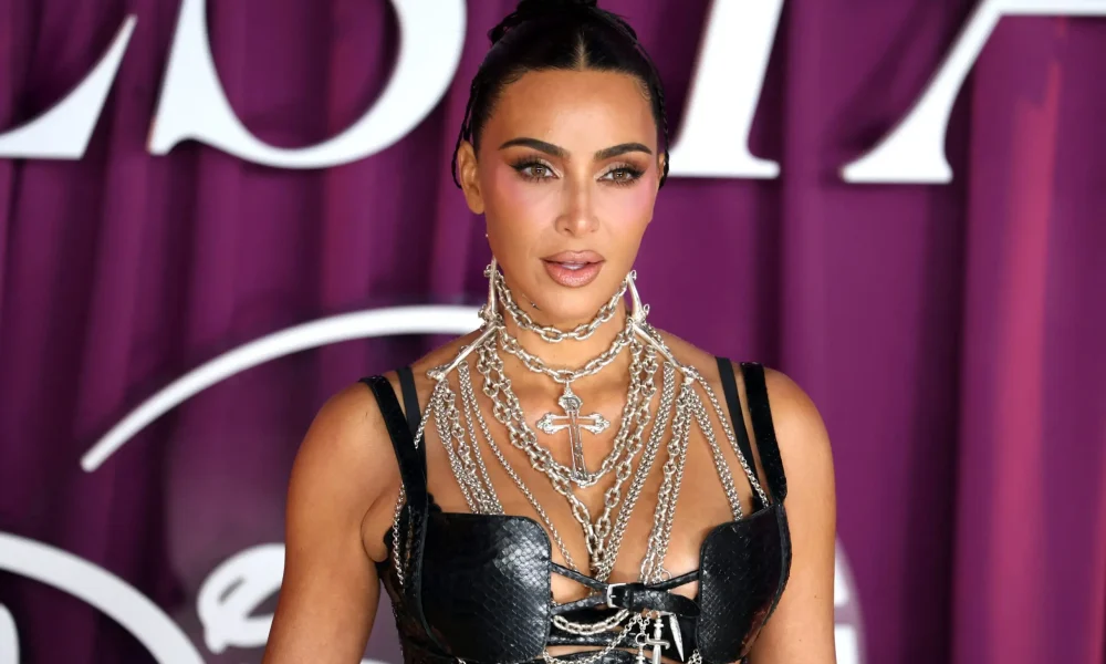 Kim Kardashian at ''All's Fair'' London Premiere At Odeon Luxe Leicester Square In London