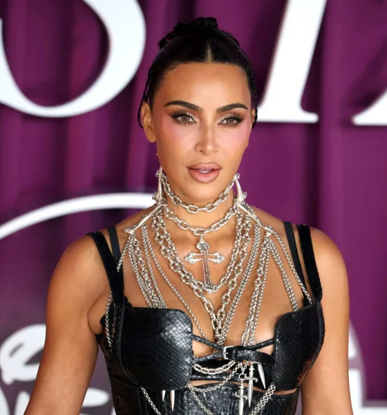 Kim Kardashian at ''All's Fair'' London Premiere At Odeon Luxe Leicester Square In London