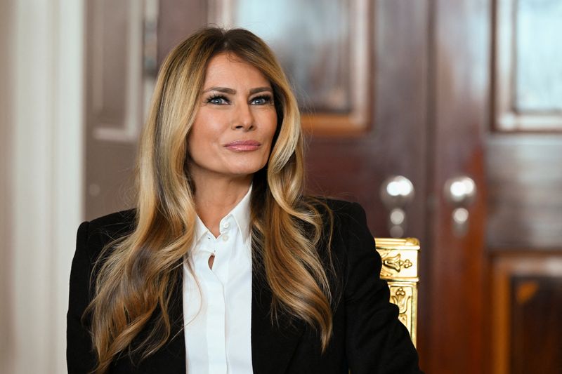 Melania Trump says talks with Putin team continue to free Ukrainian kids