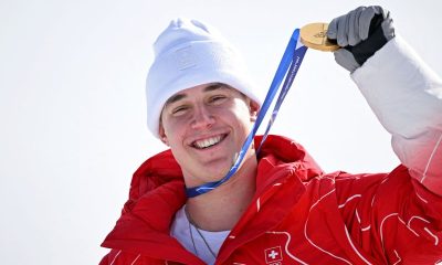 Olympics-Alpine skiing-Switzerland’s Von Allmen wins downhill gold