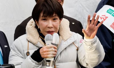 Japan votes in test for PM Takaichi as snow weighs on turnout
