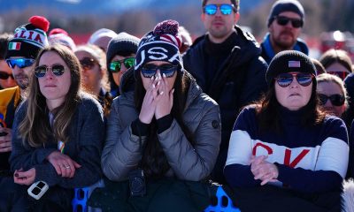 Olympics-Alpine skiing-Vonn crashes out of women’s downhill