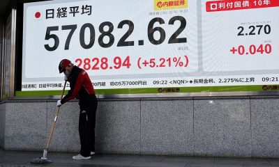 Japan stocks soar to record, super-long bonds steady in nod to Takaichi’s ’responsible’ stimulus