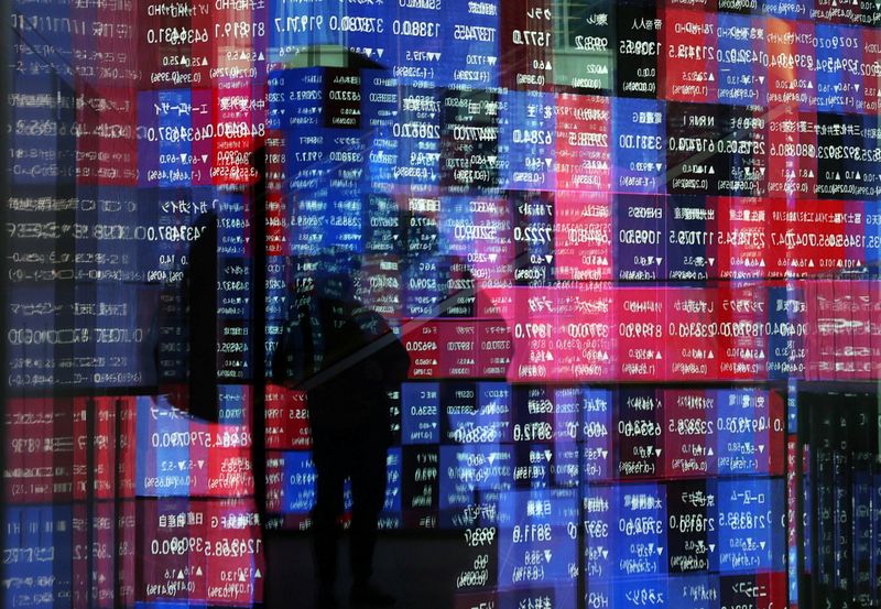 Asian shares step back from record as tech jitters return, bonds rally