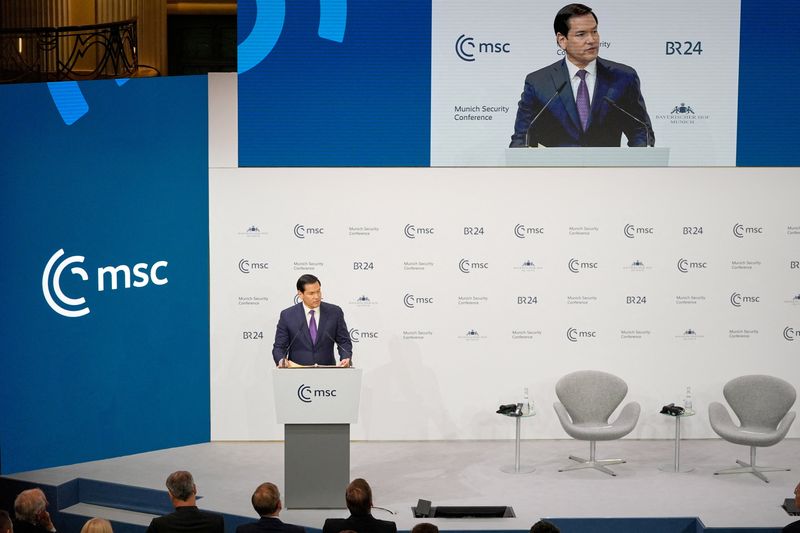Rubio casts US, the ’child of Europe’, as critical friend to allies
