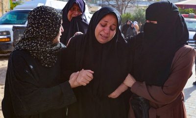 Israeli airstrikes kill 9 in Gaza, including tent camp, Palestinian officials say