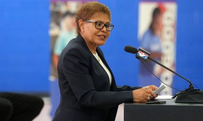 Olympics-LA Mayor Bass calls on LA28 chair Wasserman to resign