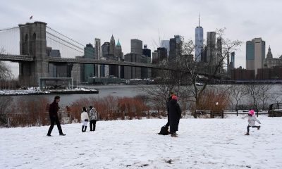 Blizzard warnings issued for New York area as storm heads to East Coast