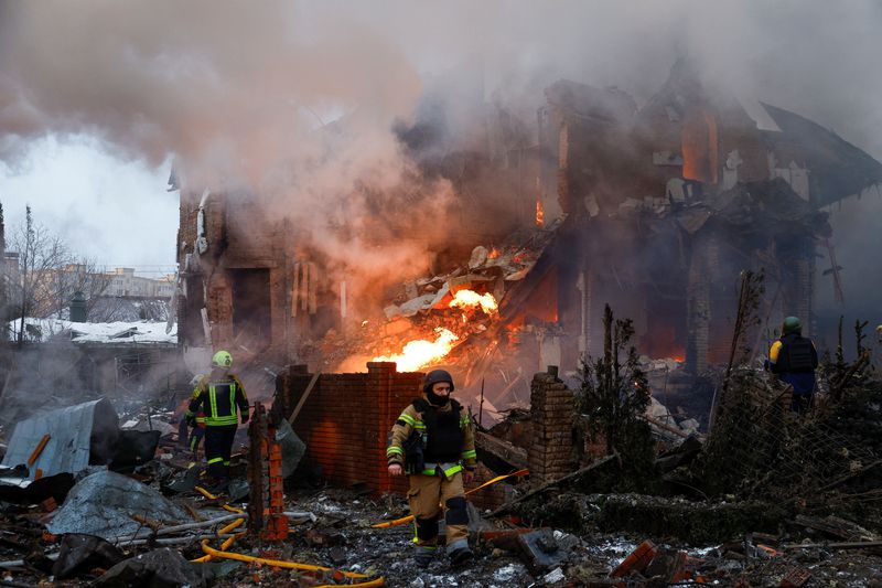 Russia hits Ukraine energy infrastructure with major missile, drone strikes, Kyiv says