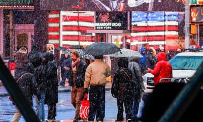 New York, other states under state of emergency as snow falls amid blizzard warning