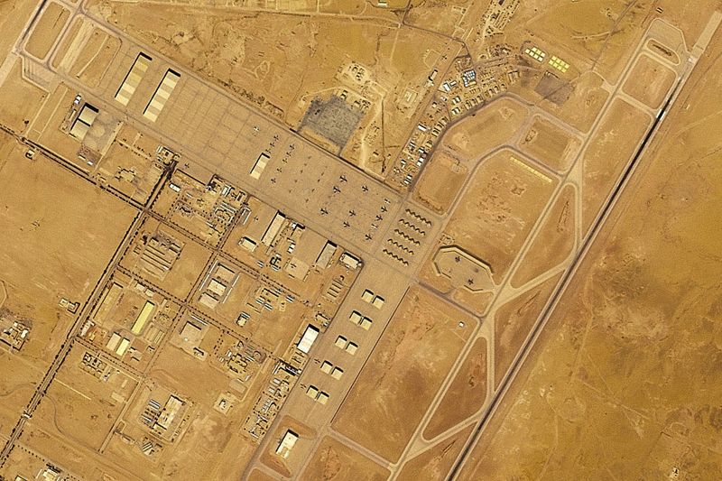Satellite images show more aircraft at Saudi airbase used by US forces