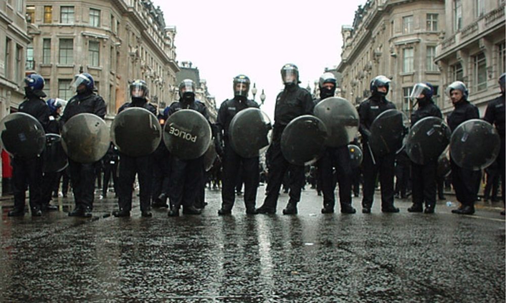 Undercover cops were actively involved in protests