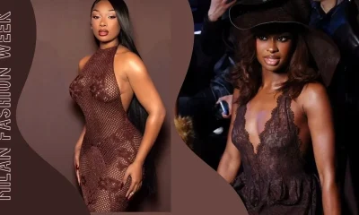 Megan Thee Stallion And Coco Jones Bring Glamour To Milan Fashion Week In Brown Amiri Etro Looks Feat Image