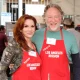 Melissa Gilbert and Timothy Busfield at Los Angeles Mission Christmas Eve For The Homeless