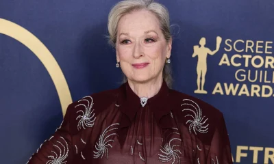 Meryl Streep on a red carpet