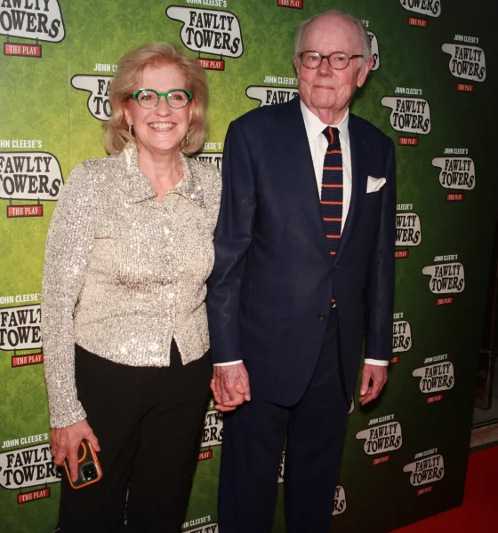 Michael and Hilary Whitehall on the red carpet