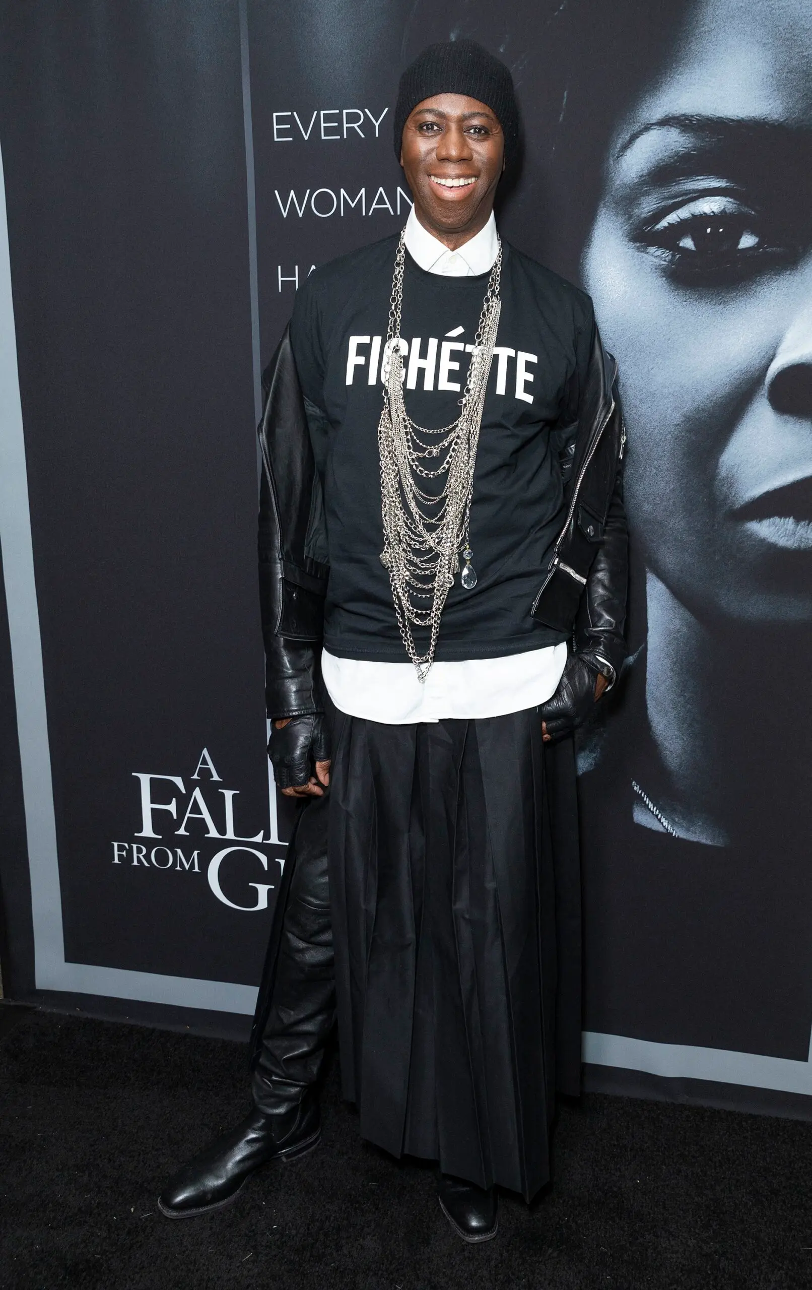 Miss J on the red carpet