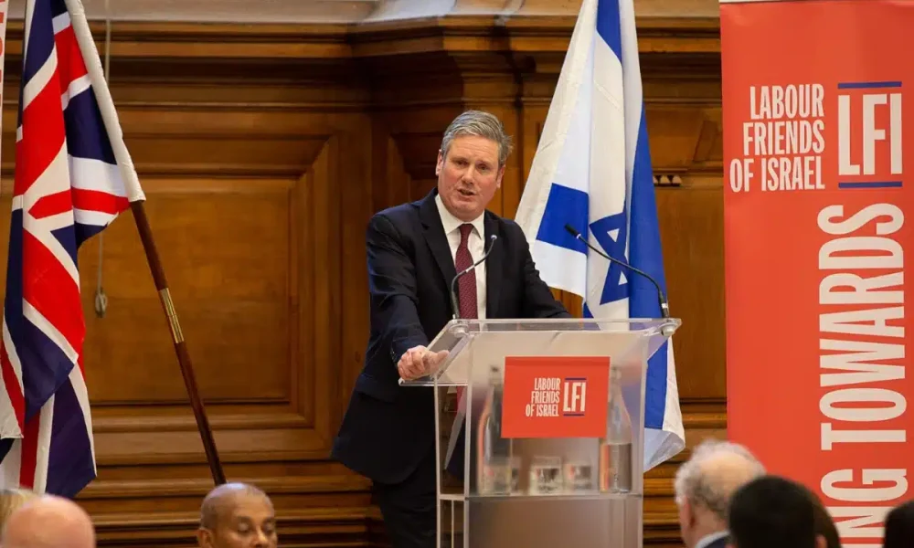 Do senior Labour politicians have relatives fighting in the IDF?