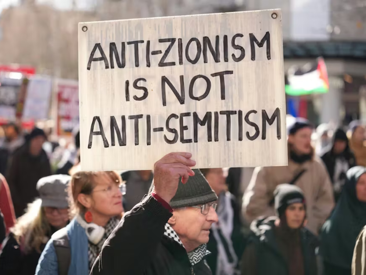 Zionism is racism. We have to protect anti-Zionism.