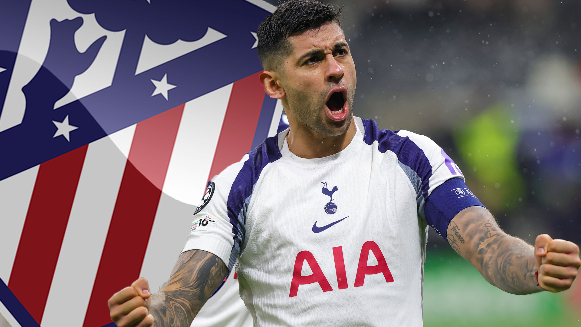 Cristian Romero back on Atletico Madrid's transfer radar after rant about Tottenham's 'disgraceful' lack of players