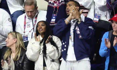 Olympic Legend Simone Biles Spotted at Winter Games in Italy With Husband Jonathan Owens Inline