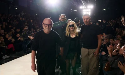 On The Scene At Dolce Gabbana Fall 2026 With Madonna Front Row Black Lace Statement Outerwear And Identity As The Ultimate Luxury