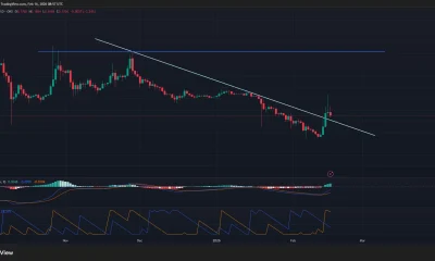 Pi Network price has confirmed a breakout from a descending trendline support on the daily chart.