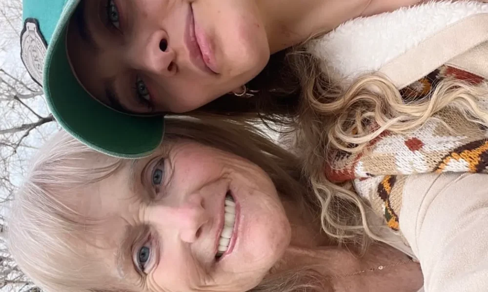 Paris Jackson with her mother Debbie Rowe