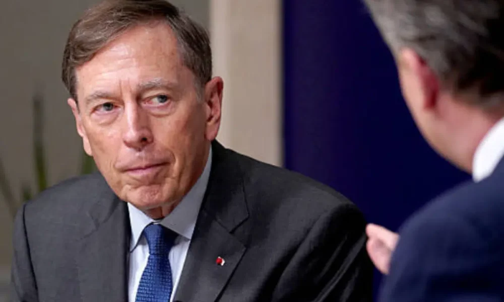 David Petraeus wants to get his ghoulish mitts on Gaza