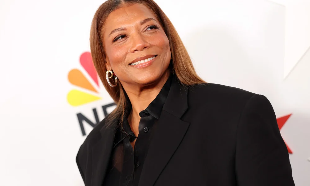 Queen Latifah & Her Son Rebel Melt Hearts With Rare Pop Out At NBA All-Star Weekend