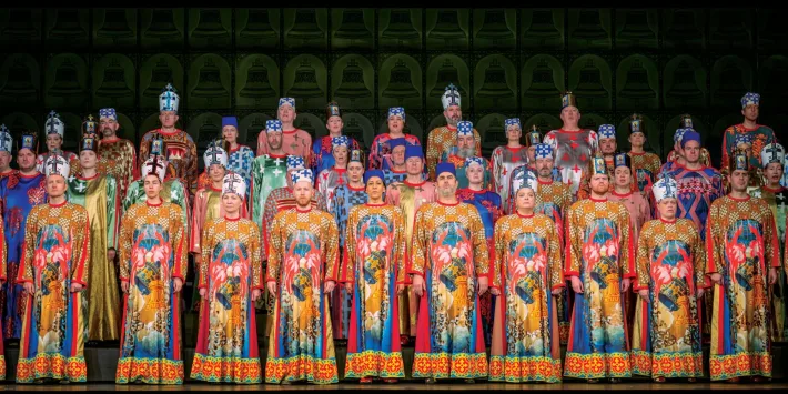 'The chorus nearly takes the roof off': Baroness Andrews reviews 'Boris Godunov'