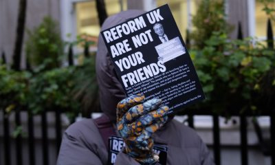 Jewish activists disrupt Nigel Farage at launch of Reform UK’s “Jewish Alliance”