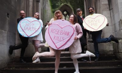 Valentine's themed protest targets Rosebank oil field