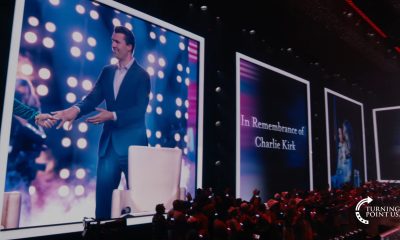 Turning Point USA legend Charlie Kirk sends gutwrenching messages from beyond the grave at rival halftime show