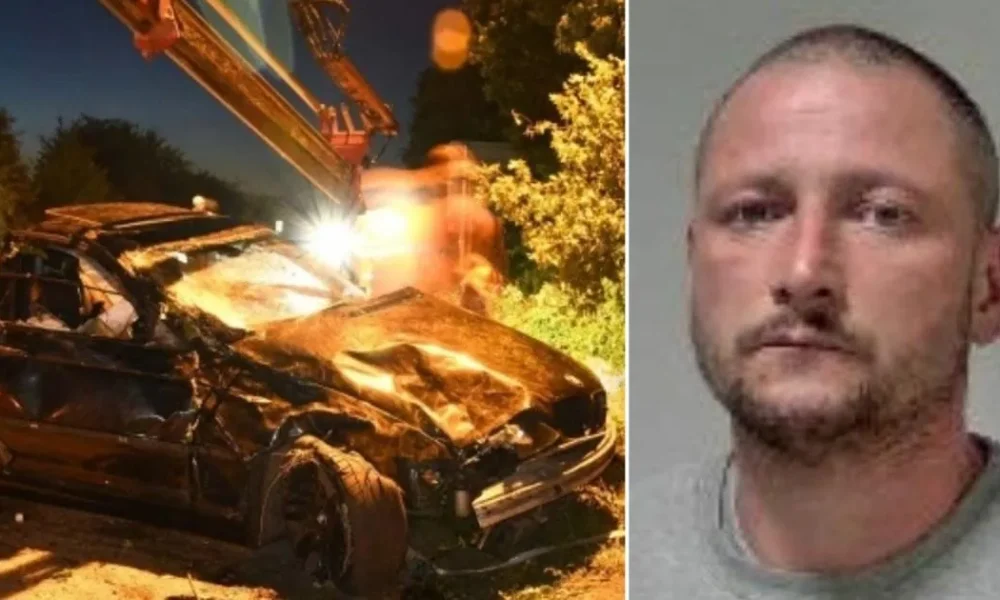Drunk driver screamed 'I killed the dude' after crashing BMW with friend inside | News UK