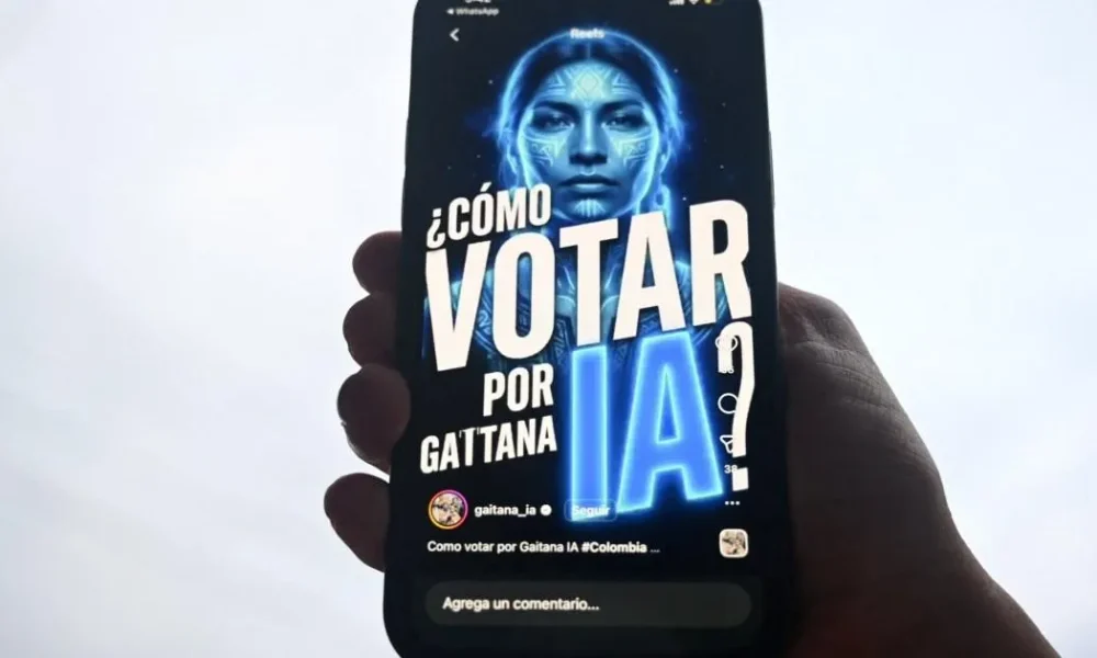 The blue woman trying to win a seat in Colombia's parliament | News World