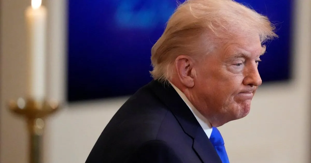 Donald Trump offers bizarre reason why his approval ratings have hit all-time low | News US