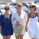 Sarah Ferguson and her daughters enjoying the St. Tropez sunshine