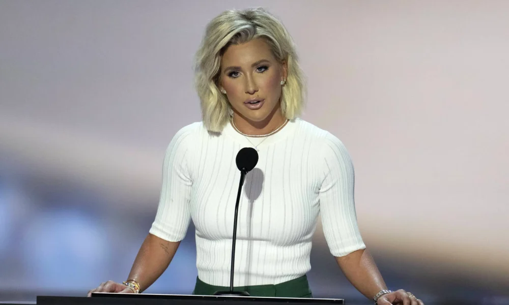Savannah Chrisley at the 2024 Republican National Convention  Day 2