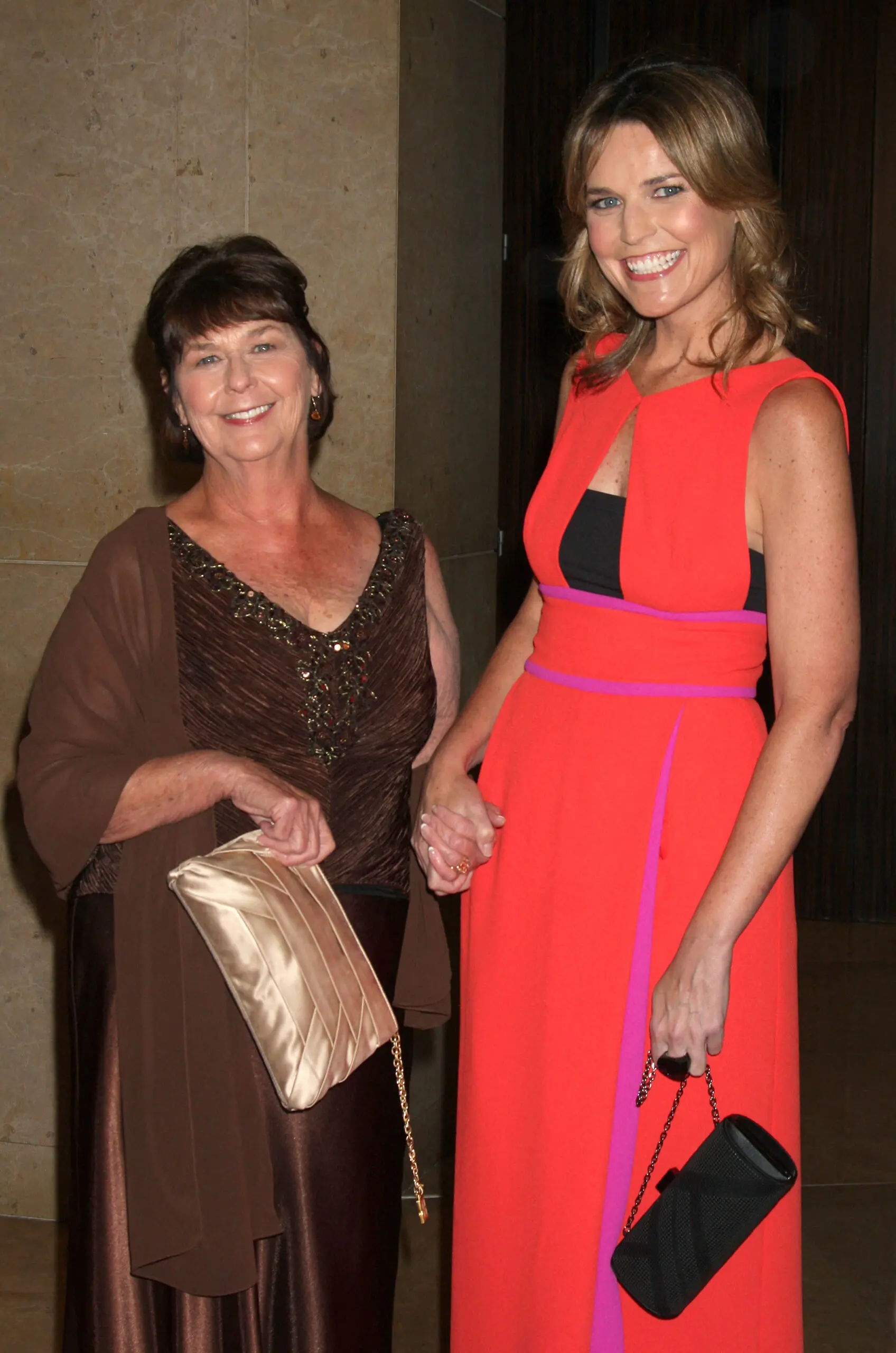 Savannah Guthrie and her mother at the Alliance for Women in Media Foundation's 37th Annual Gracie National Awards